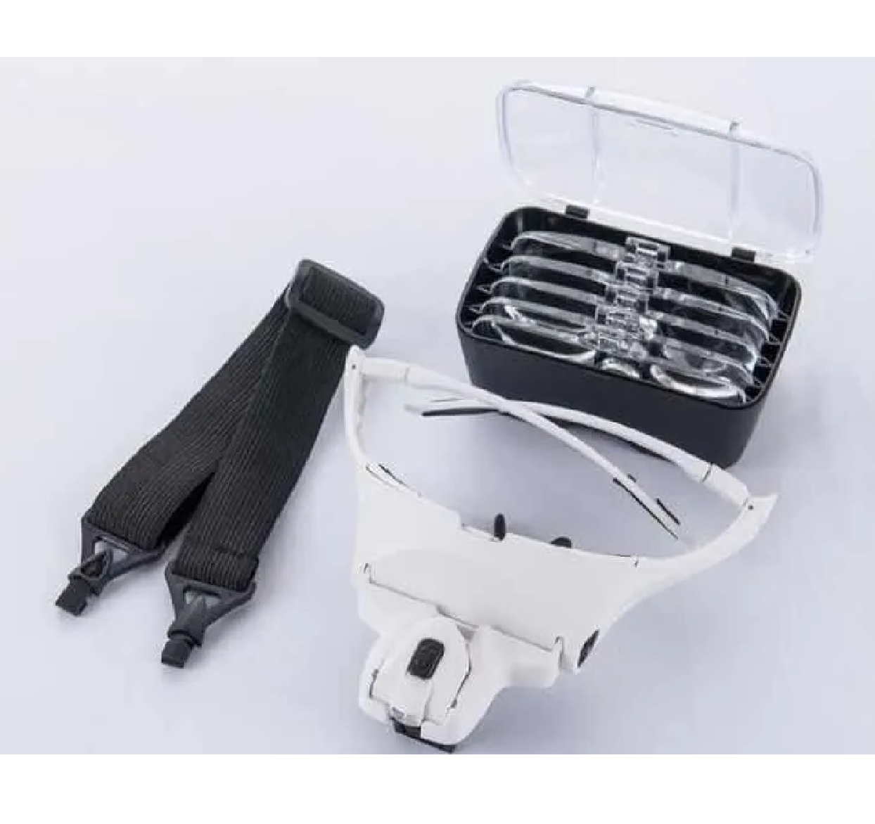 Lentes Lupa Luz Led Para Extensión De Pestañas,microblading