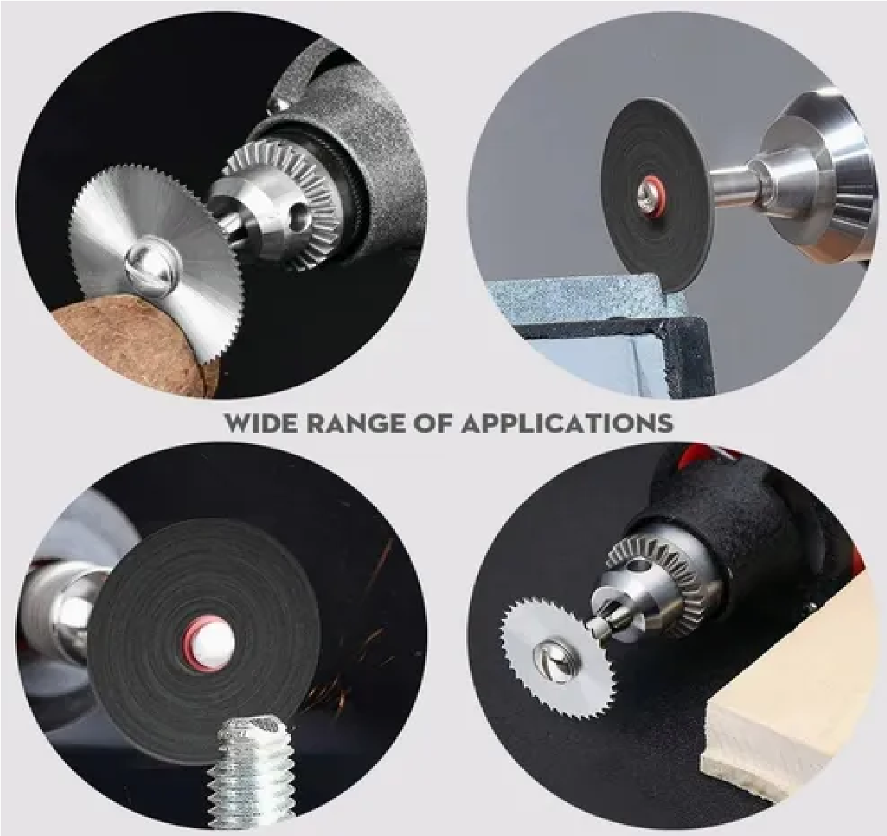 Kit Discos Corte Sierra Hss Para Dremel Mototool Taladro