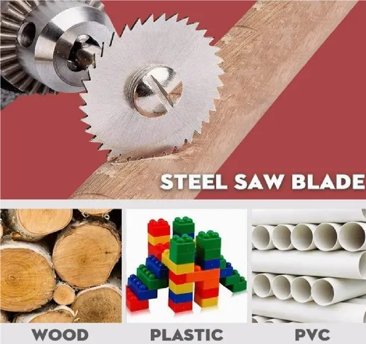 Kit Discos Corte Sierra Hss Para Dremel Mototool Taladro