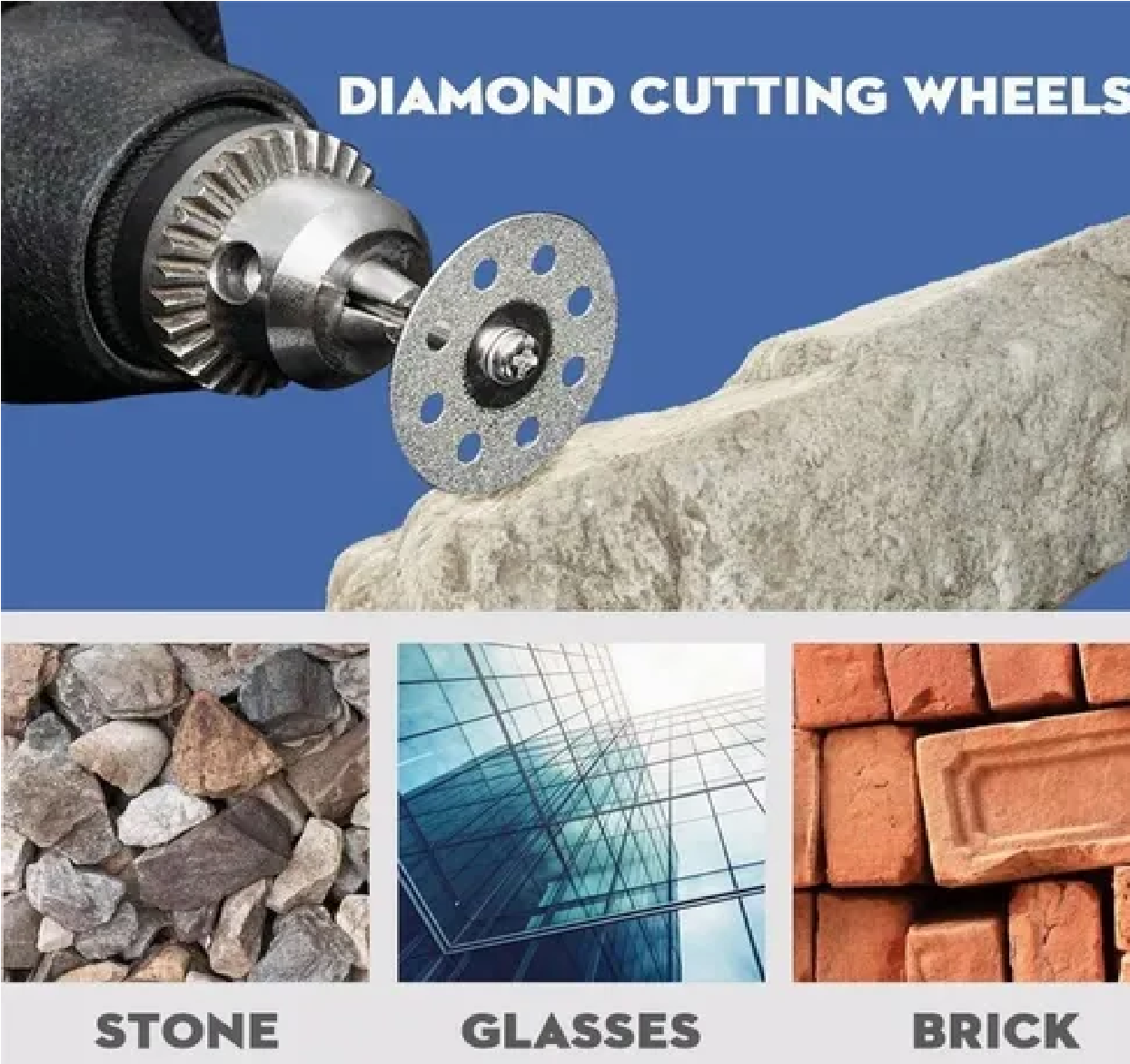 Kit Discos Corte Sierra Hss Para Dremel Mototool Taladro