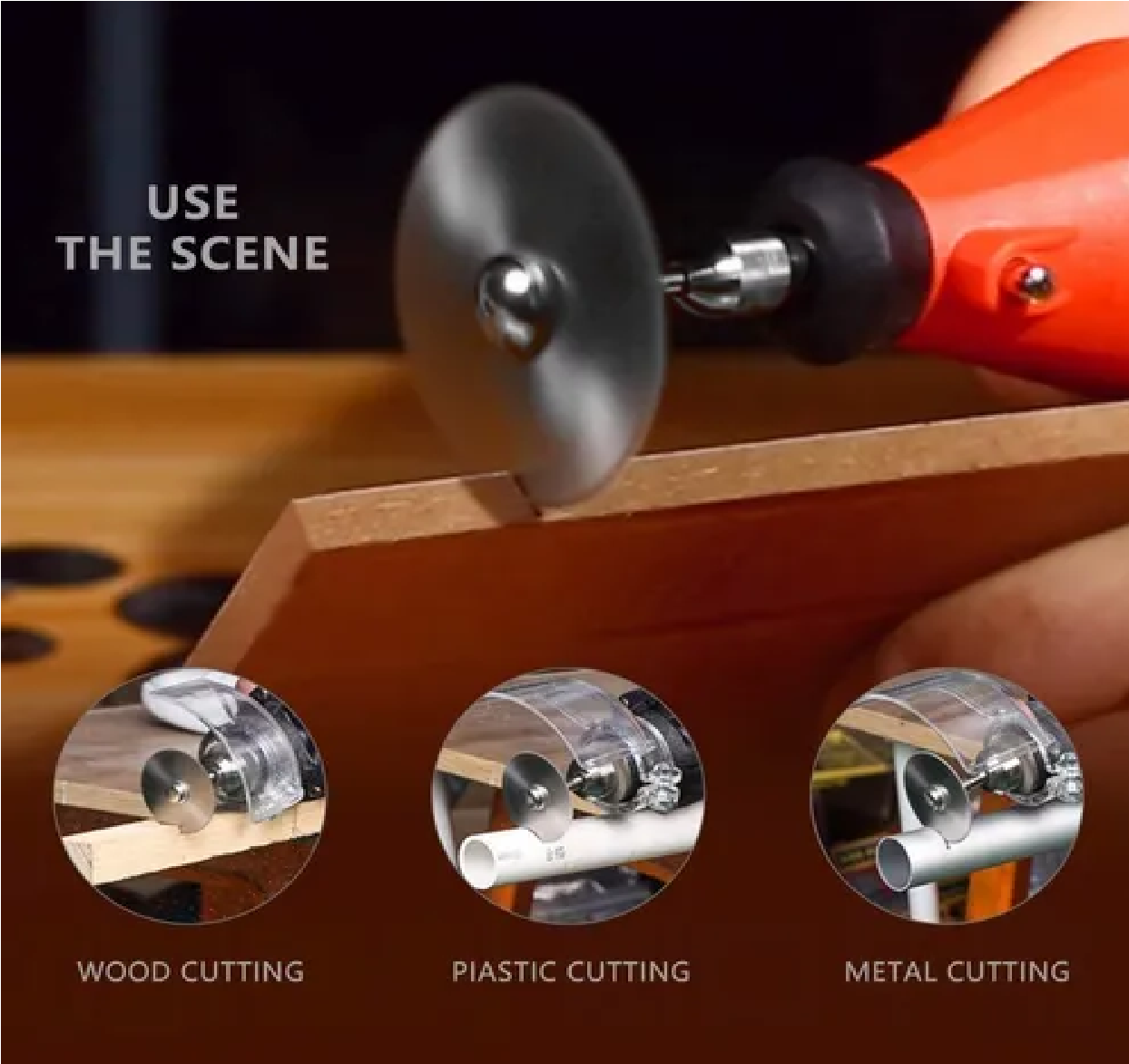 Kit Discos Corte Sierra Hss Para Dremel Mototool Taladro