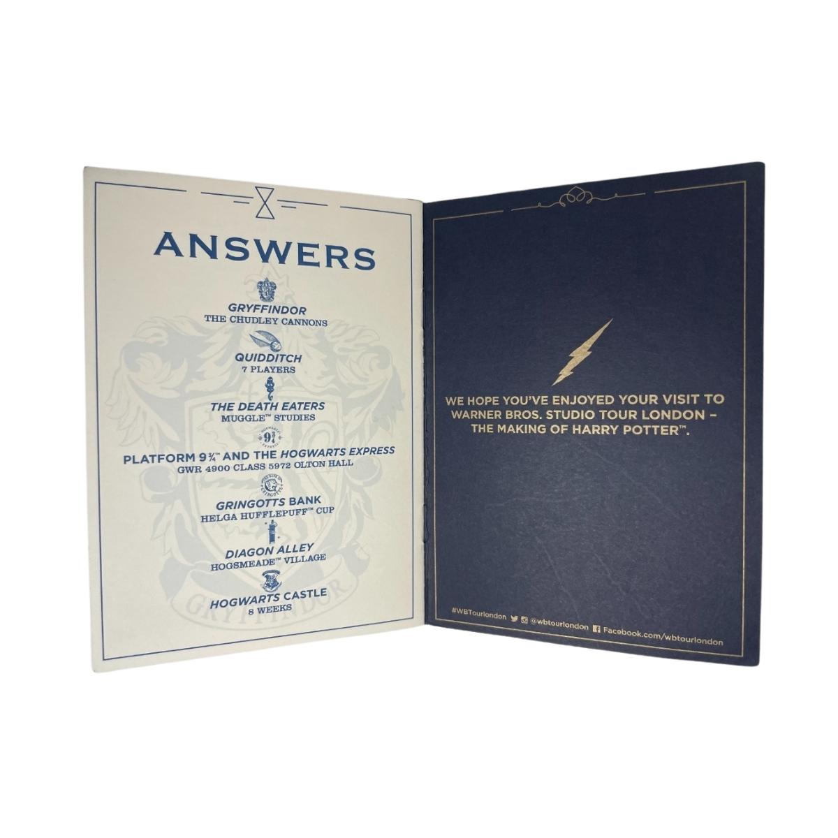 Passport The Making Of Harry Potter WB Studio Tour London