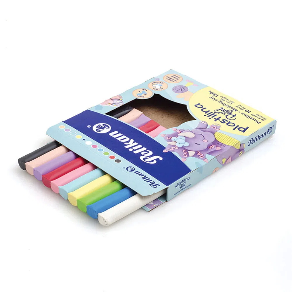 Plastilina PELIKAN 10 barras