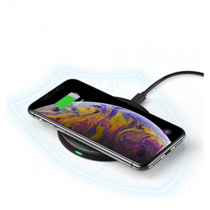 Cargador Inalámbrico Choetech Qi 15W Negro