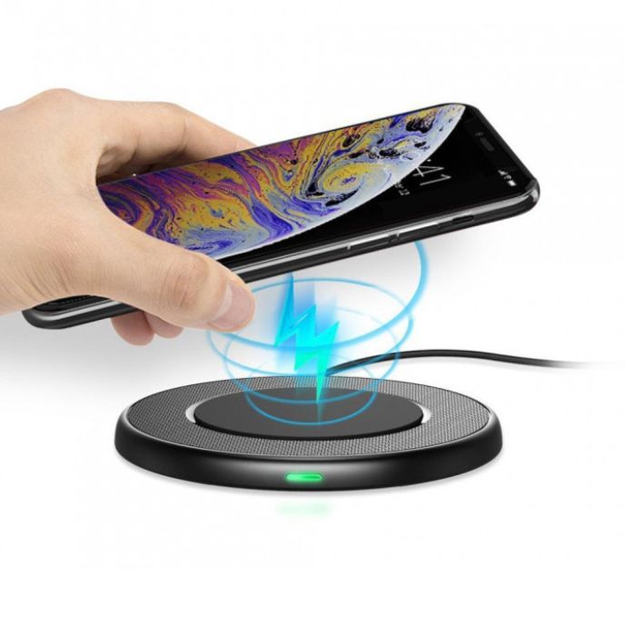 Cargador Inalámbrico Choetech Qi 15W Negro
