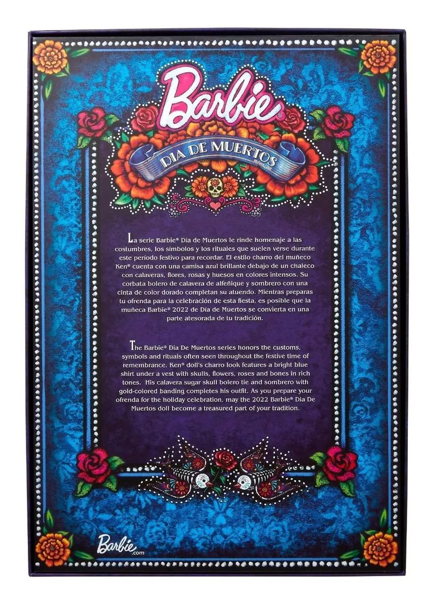 Barbie Signature Ken Día De Muertos 2022.