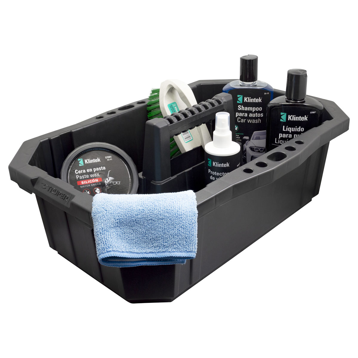 Kit de Limpieza y Pulido para Autos con Cera de Silicón en Pasta KLCP-S
