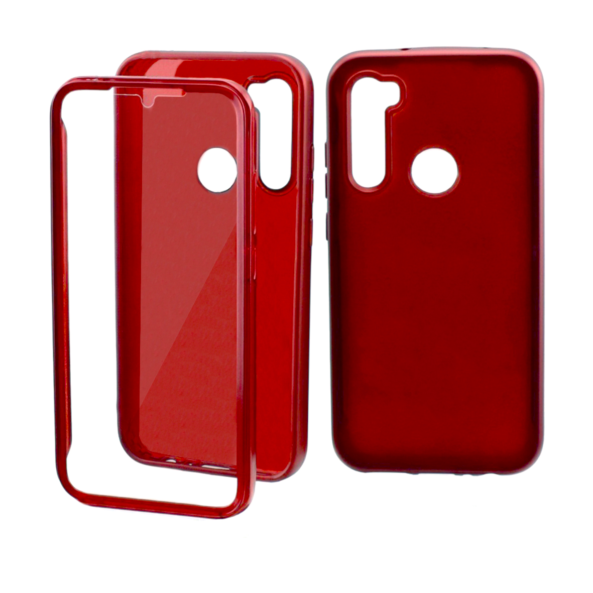 Funda Case Triche para XIAOMI Redmi NOTE 8 Diseño Full Cover Color Vino