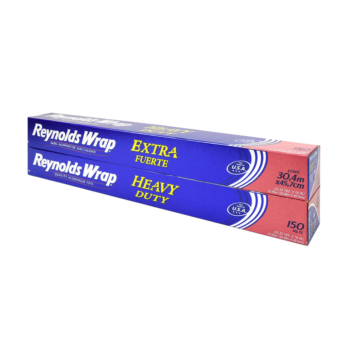 Papel Aluminio Reynolds Wrap Extra Fuerte 30.4m x 45.7cm CST