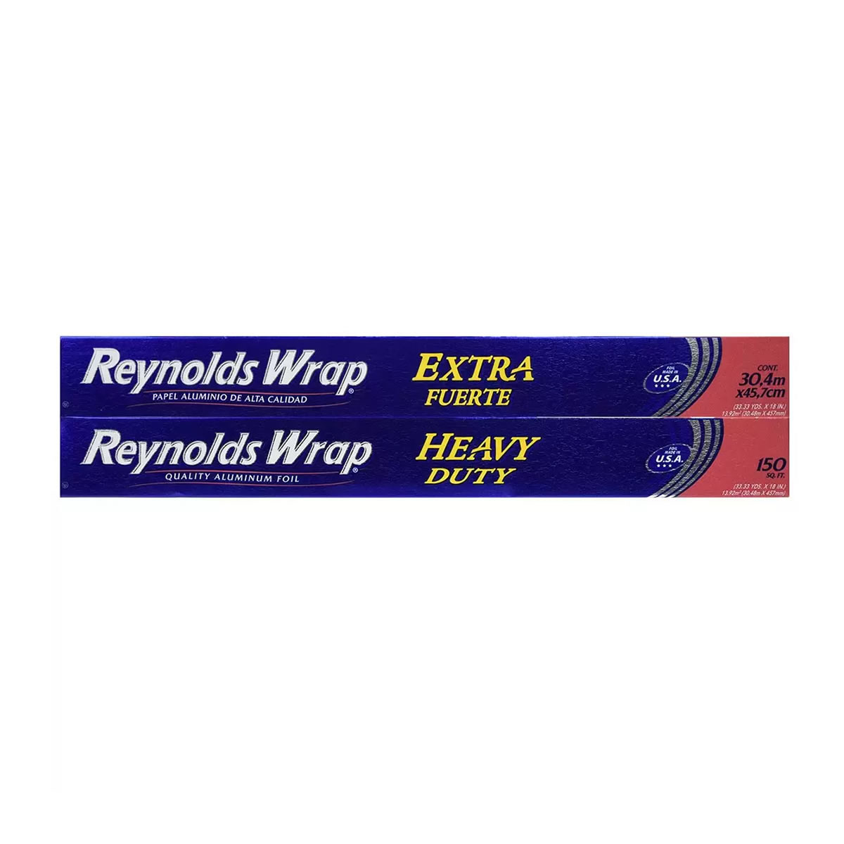 Papel Aluminio Reynolds Wrap Extra Fuerte 30.4m x 45.7cm CST