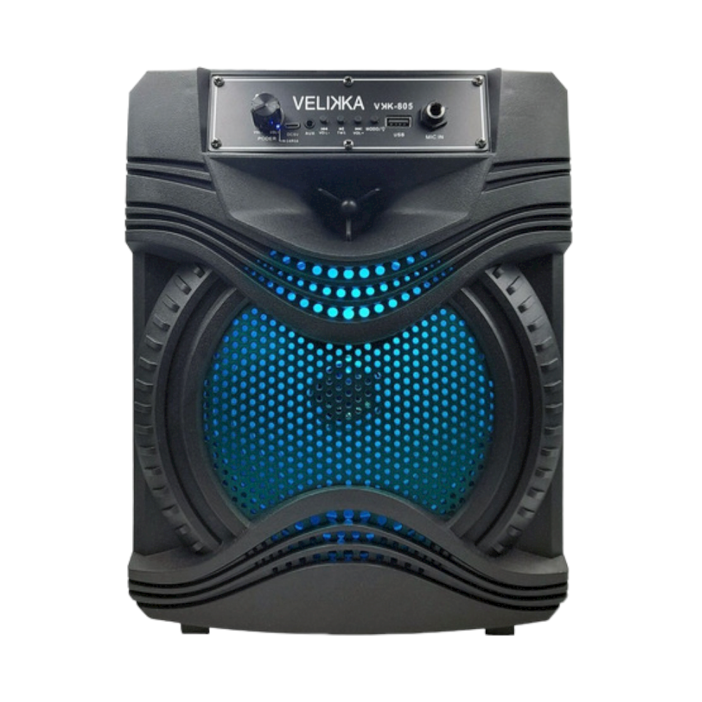 Bafle bocina bluetooth 8 pulgadas Velikka VKK-805 para karaoke
