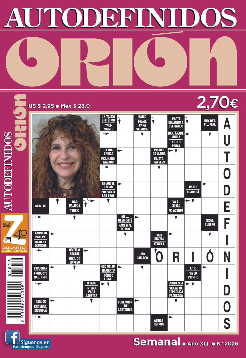 Autodefinidos Orión Paquete 16 Revistas 