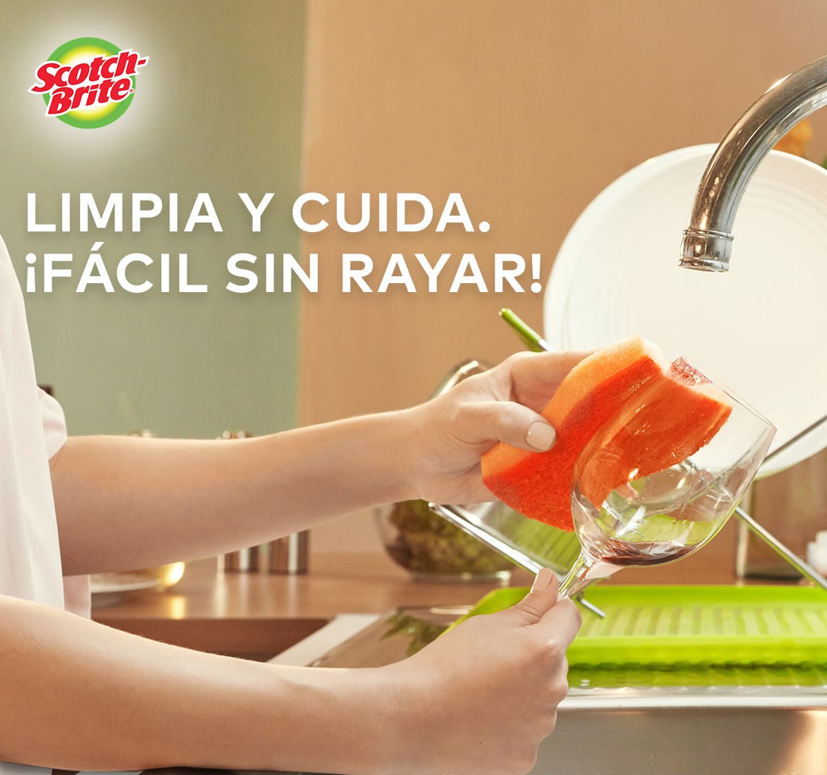 12 Fibras Esponjas Scotch Brite Cero Rayas CST