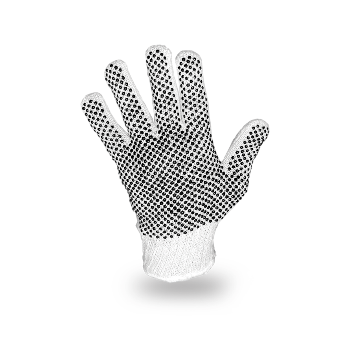 Guante Japones Algodon Puntos Pvc Par.