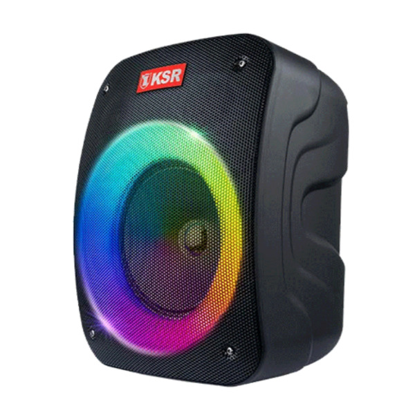 KAISER Bocina 8 Pulgadas Bluetooth KSW-5009 | 500 Watts | Recargable | Negro