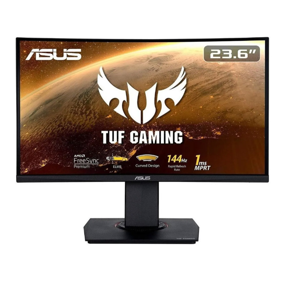 Monitor Gamer curvo Asus TUF Gaming VG24VQ led 23.6 "