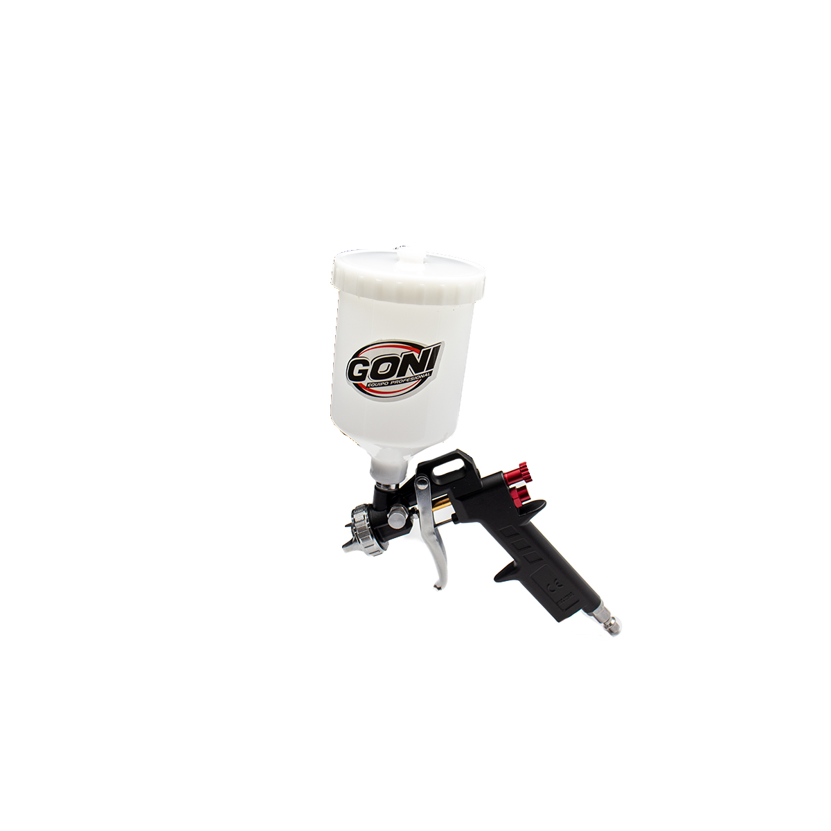 Pistola de gravedad con sistema híbrido de flujo de aire 1.3 mm Goni-33013