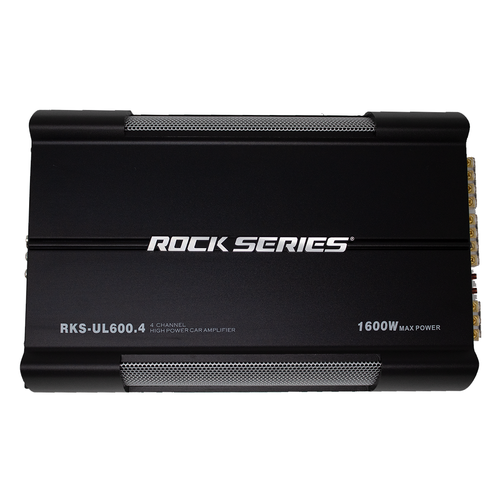 Amplificador 4 Canales Rock Series Rks-ul600.4 1600 Watts Clase Ab