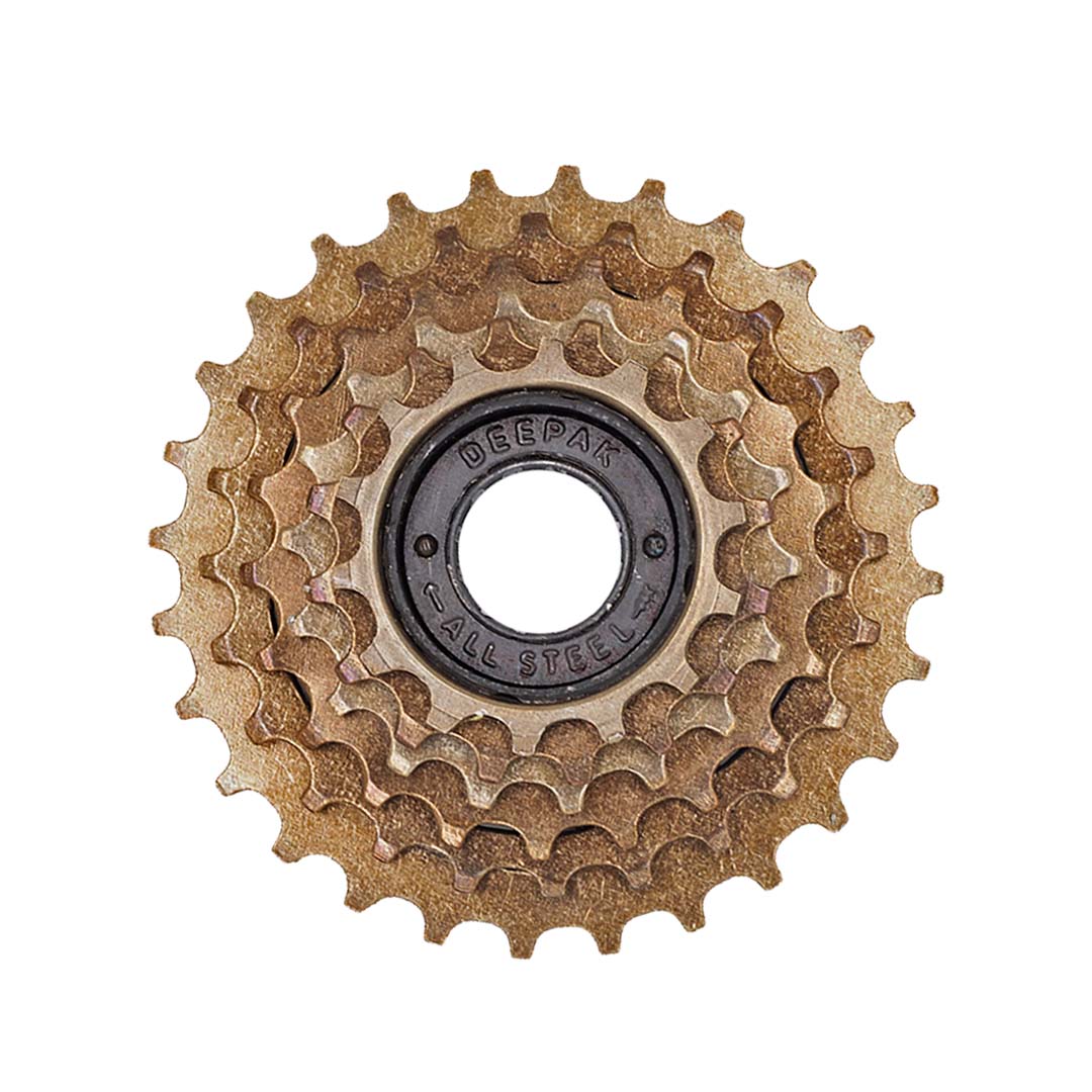 Sprocket Bicicleta Rueda Libre Estrella 6 Pasos Velocidades