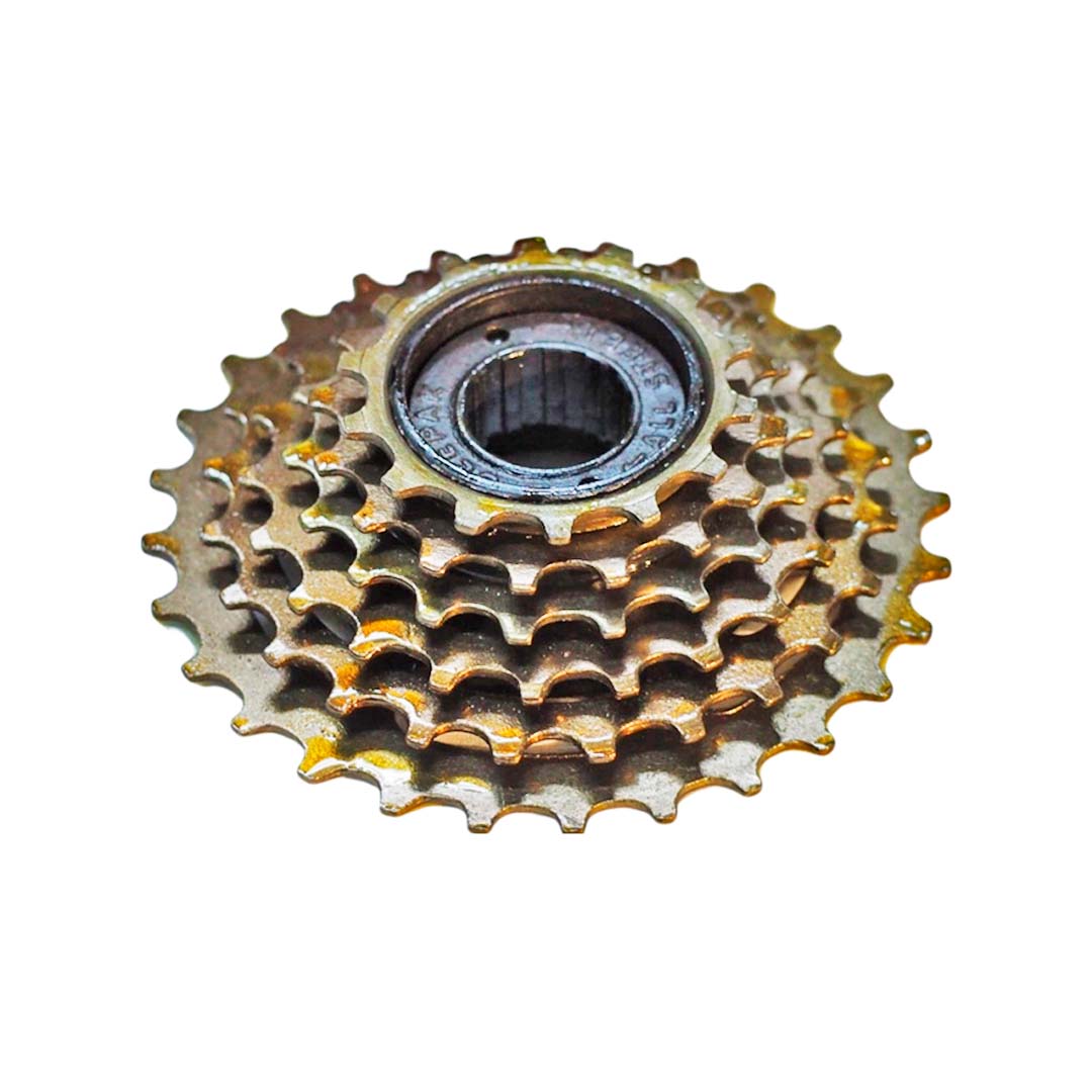 Sprocket Bicicleta Rueda Libre Estrella 6 Pasos Velocidades