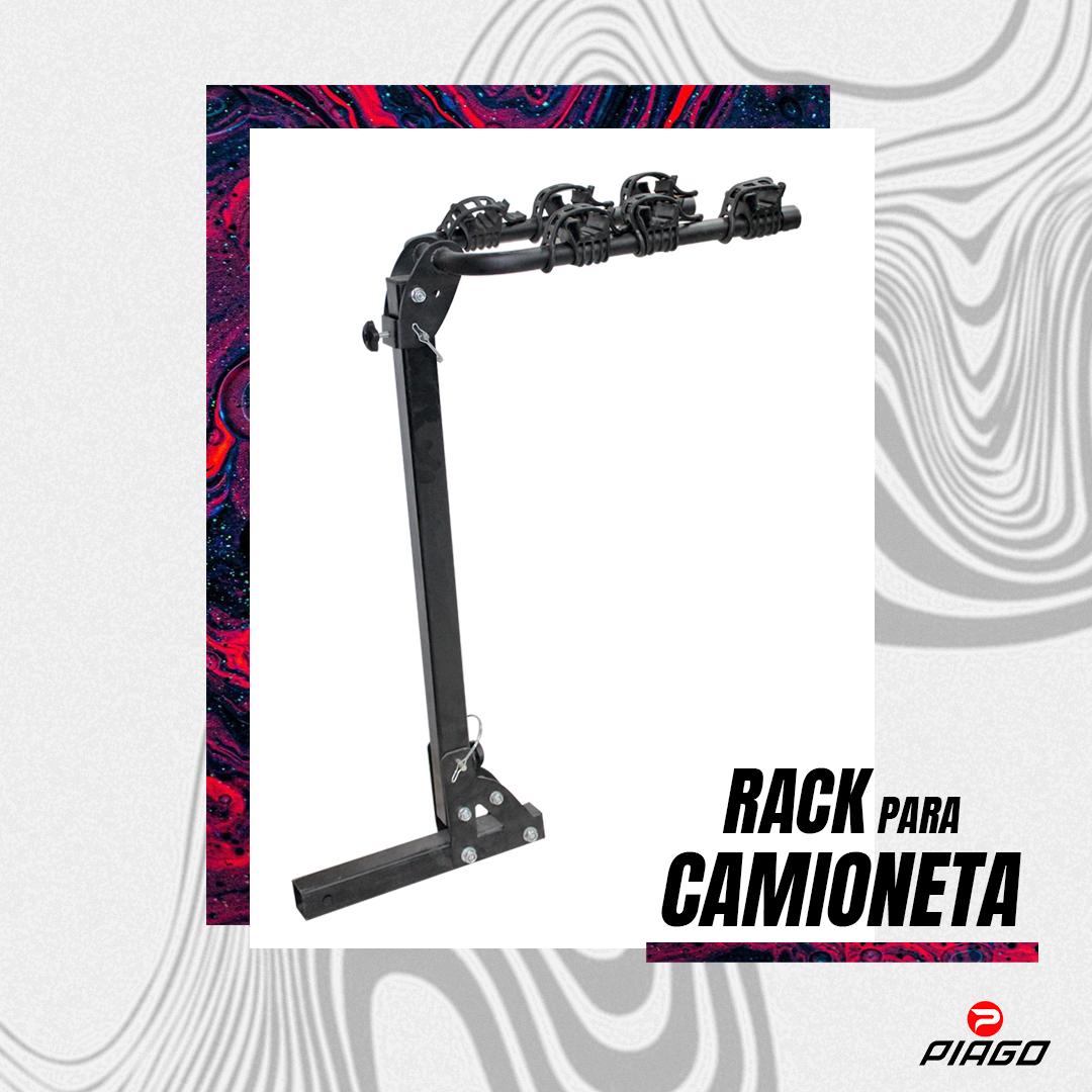 Rack Portabicicletas de Tirón 3 Bicicletas 