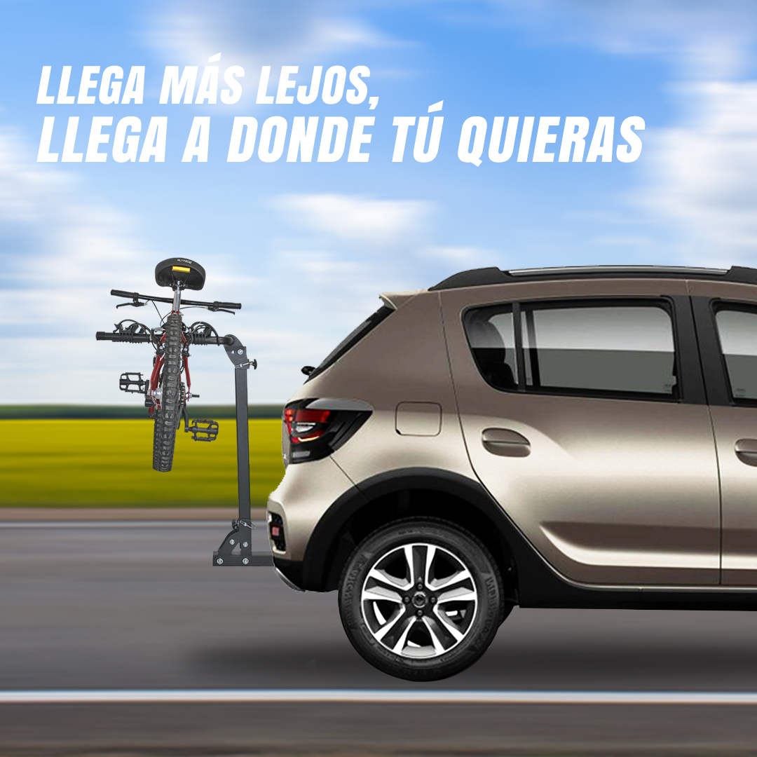 Rack Portabicicletas de Tirón 3 Bicicletas 
