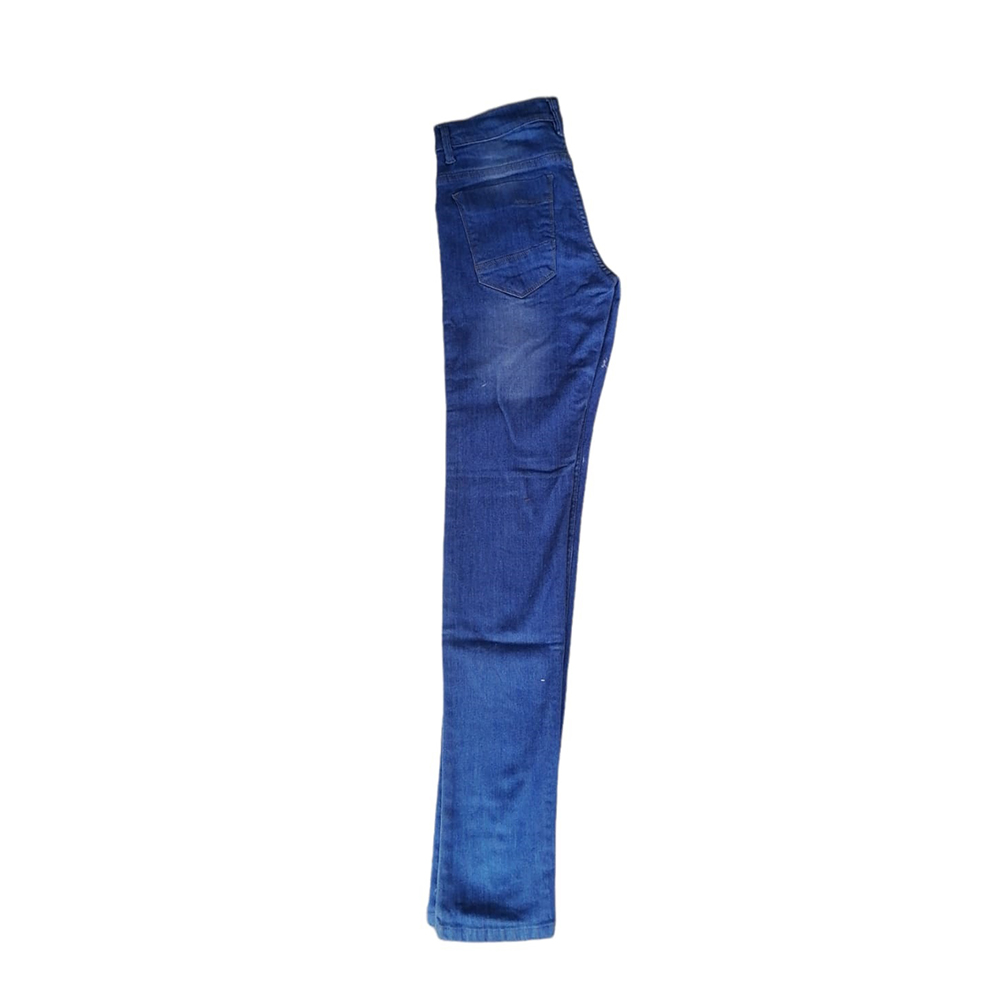 Pantalón De Mezclilla Skinny Pull And Bear Hombre Azul Rey