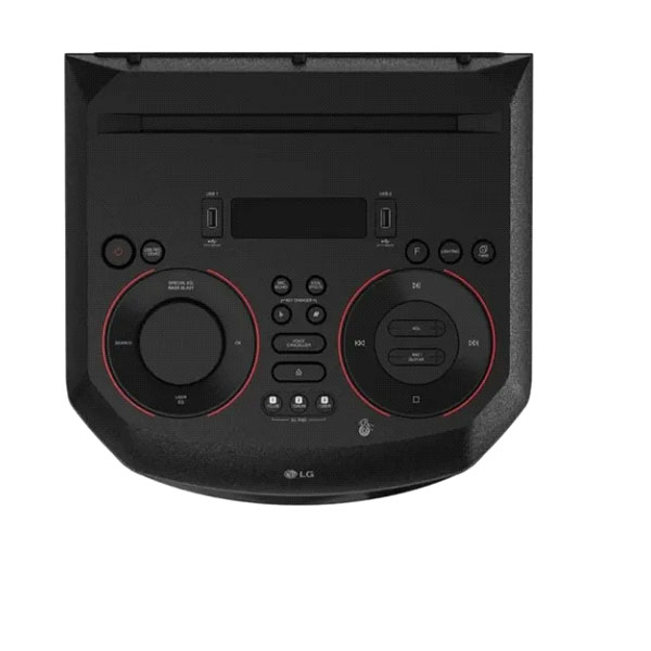 TORRE BOCINA VERTICAL LG RN7 CON ILUMINACIÓN BLUETOOTH