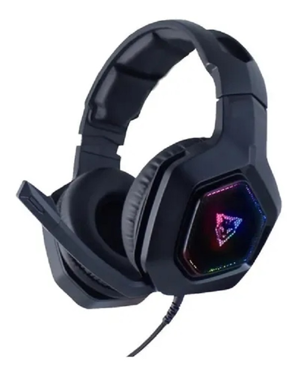 AUDIFONOS GAMER OCELOT TIPO DIADEMA OVER EAR USB 3.5MM ILUMINACION TIPO RGB CONTROL DE AUDIO MICROFONO CON CANCELACION DE RUIDO