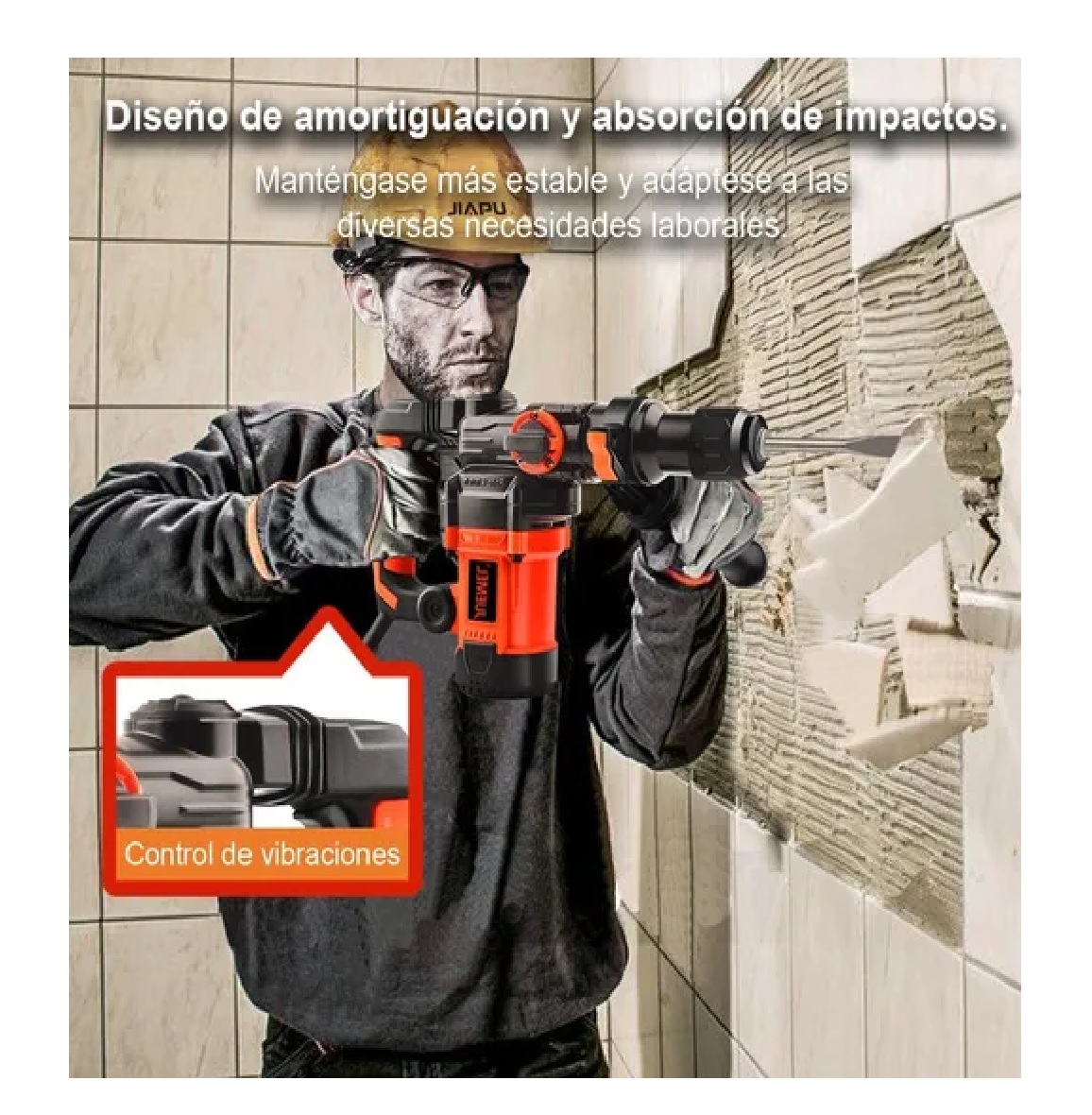 Rotomartillo Cincelador Sds-plus Perforador 1600w Estuche