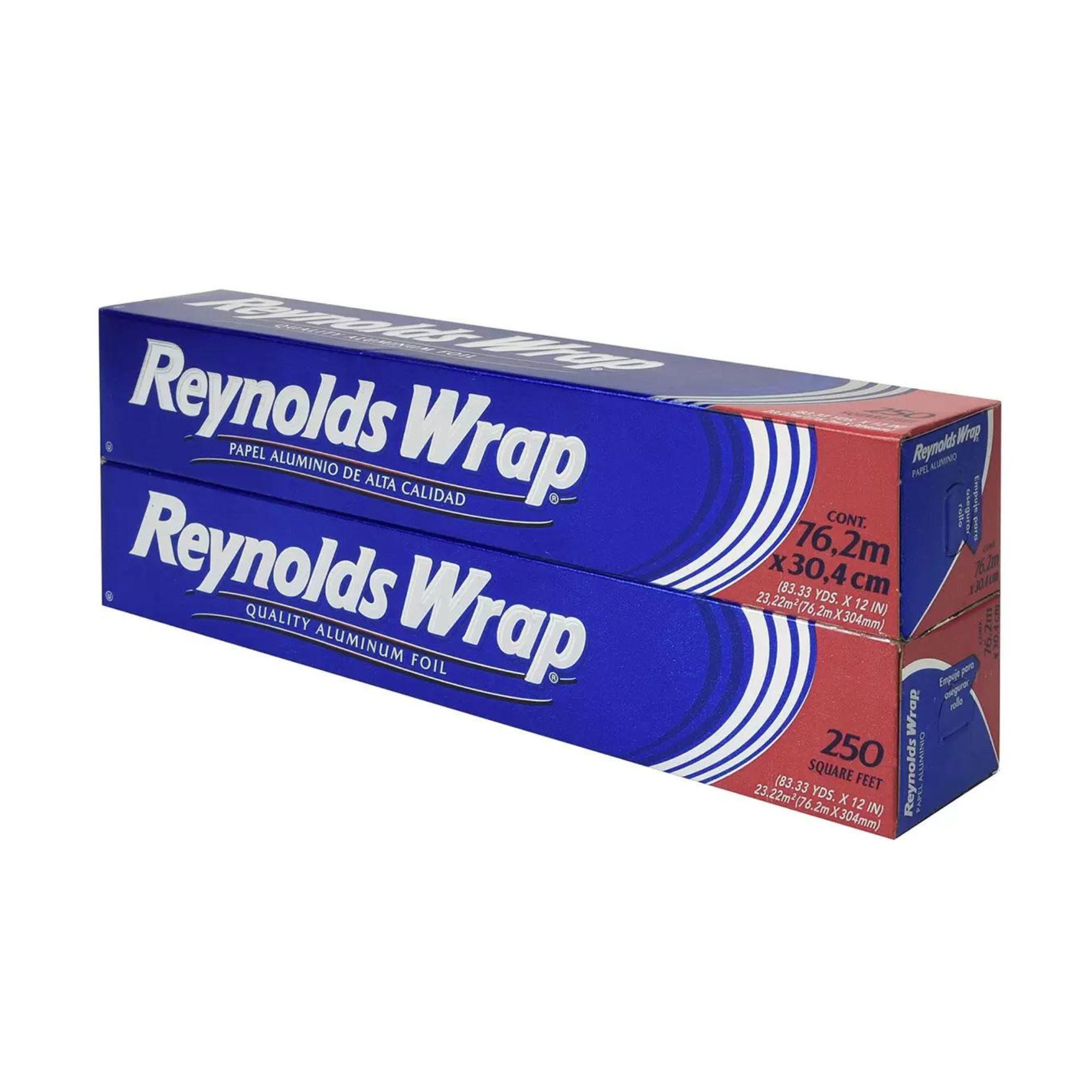 Reynolds Standard Papel Aluminio 2 pzas de 76.2 m x 30.4 cm