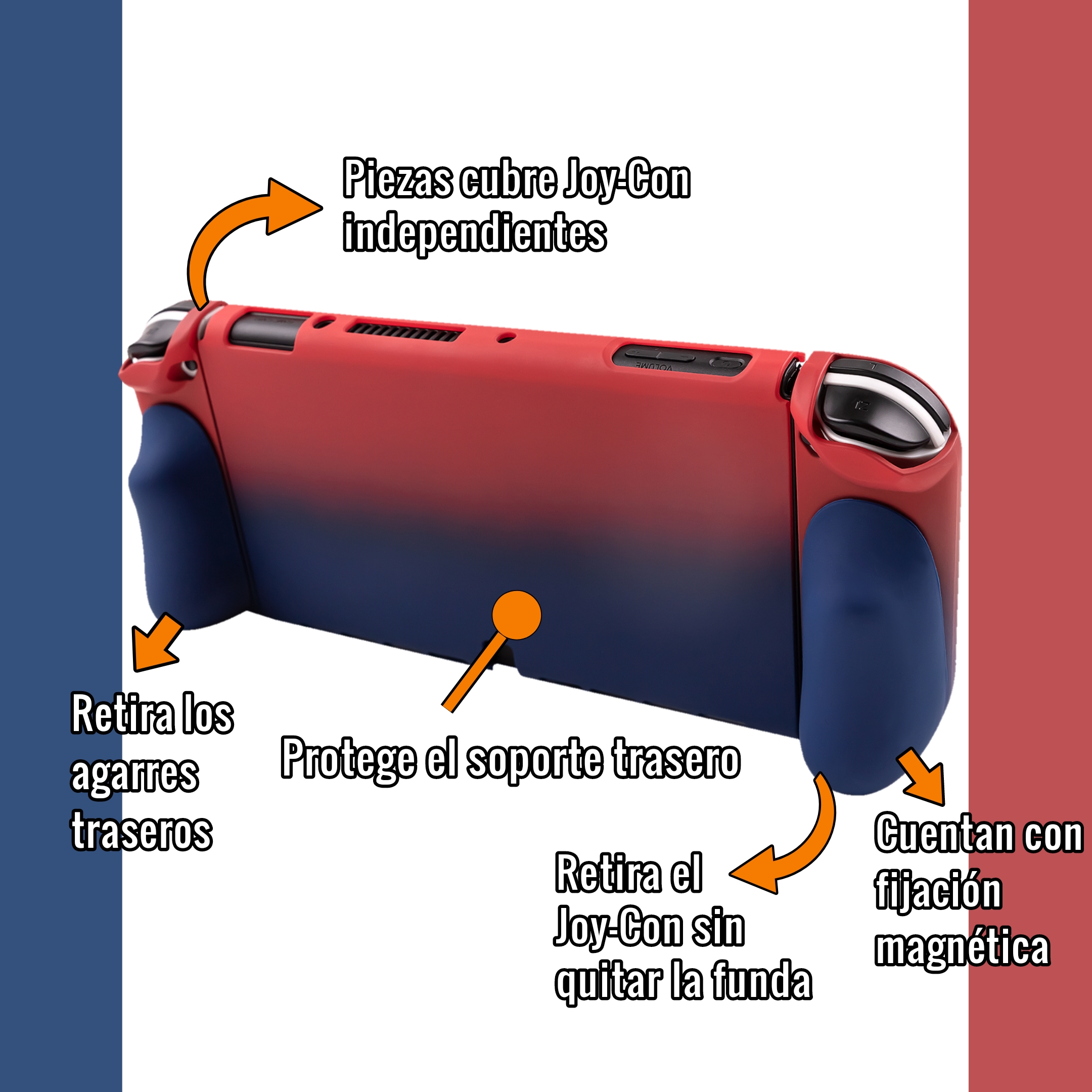 Funda Para Nintendo Switch Oled Carcasa Protector Antigolpes