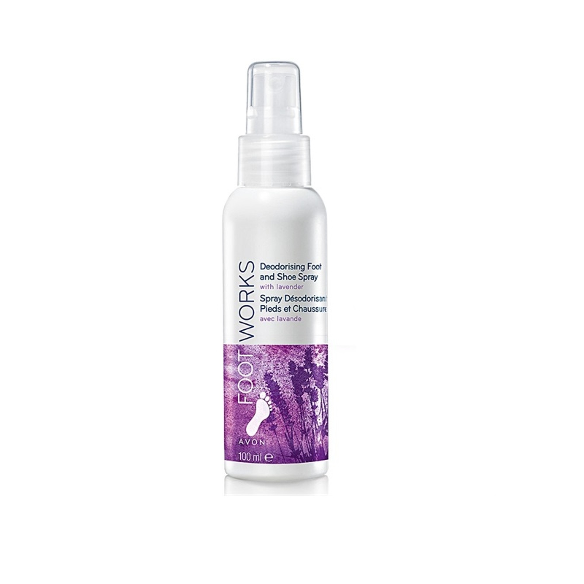 Desodorante Para Los Pies Lavanda Foot Works Avon.