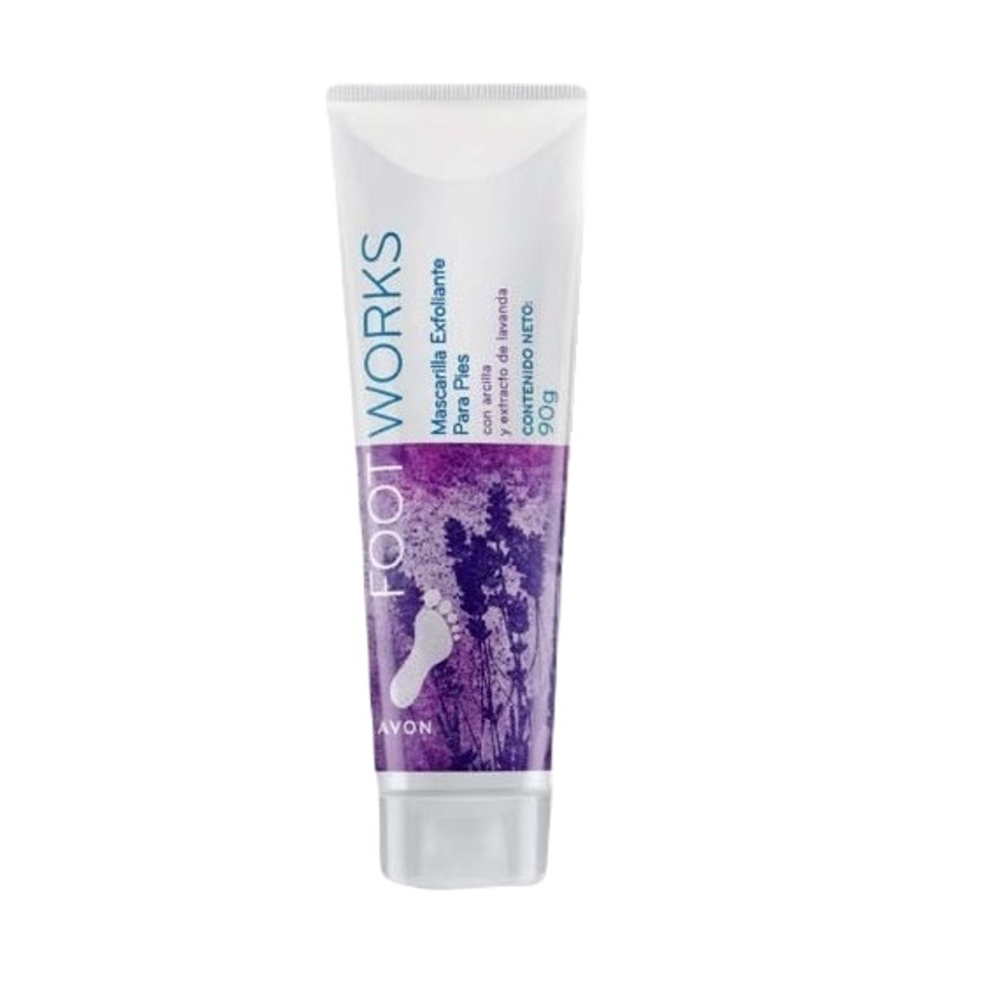 Mascarilla Exfoliante Para Pies Foot Works Avon.