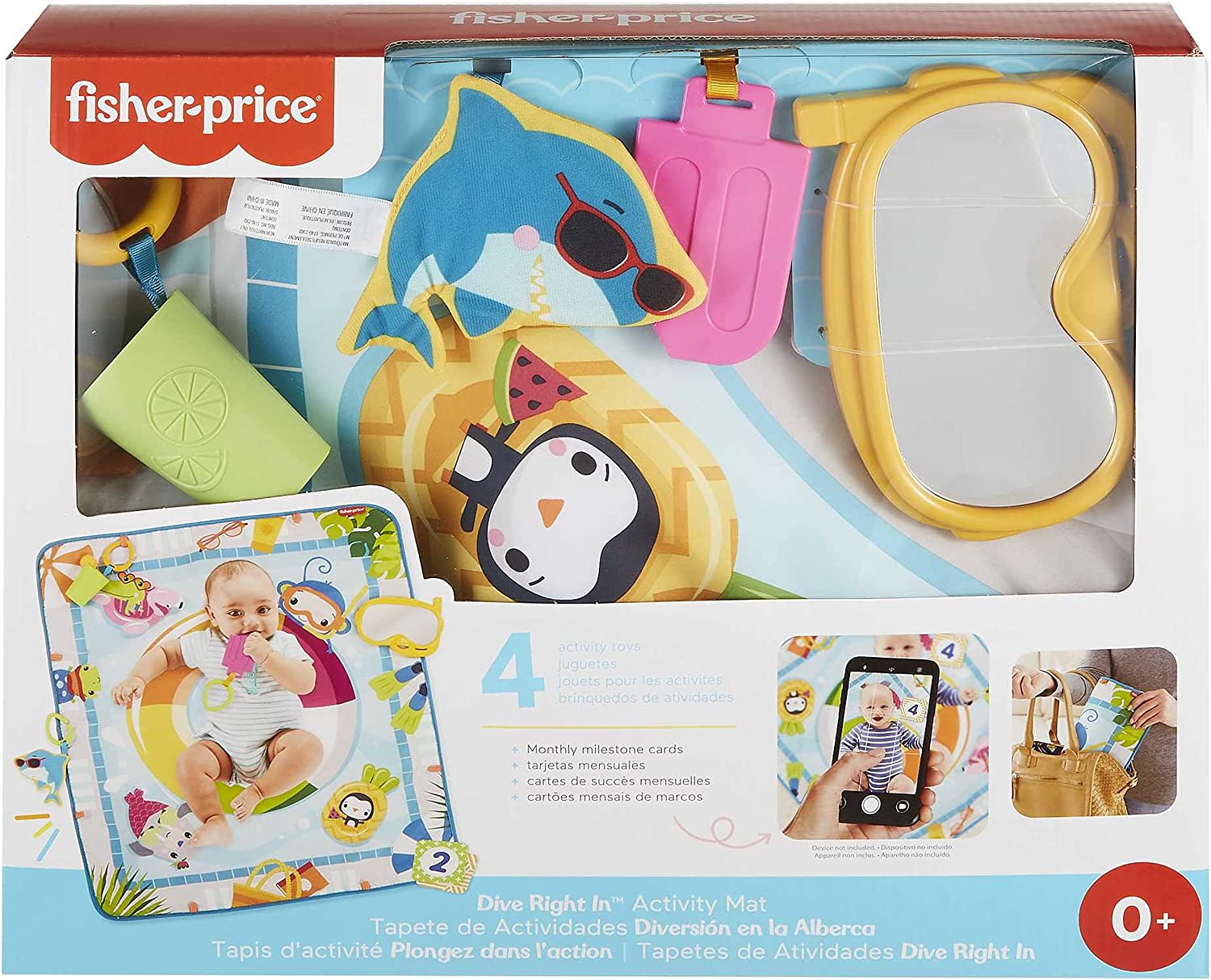 Fisher-price Baby, Tapete Diversión En La Alberca