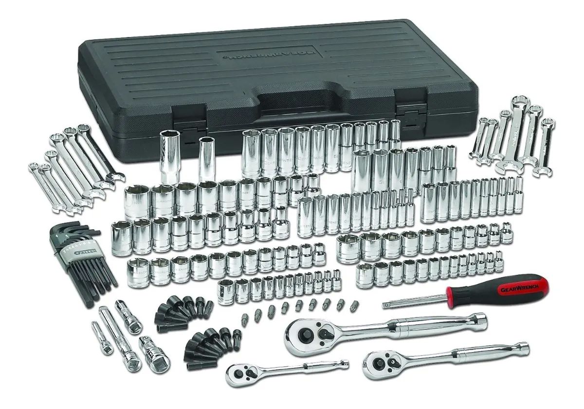 Autocle caja de herramientas mecanicas 165 piezas GearWrench 80932
