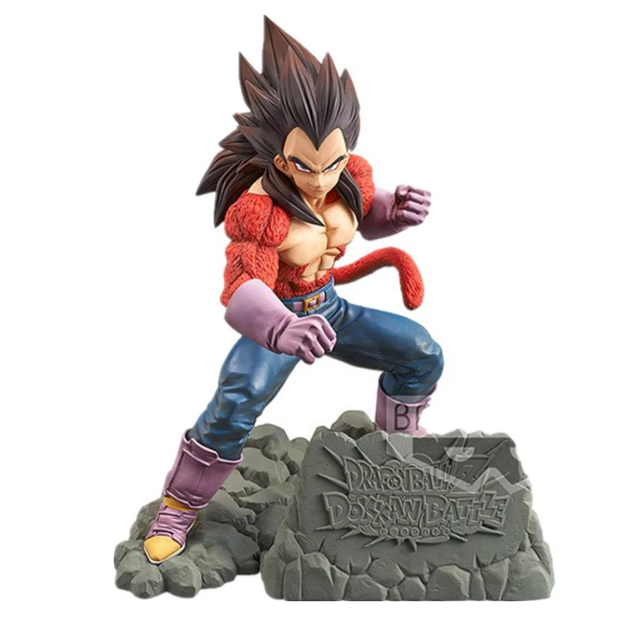Juguete Muñeco Dragon Ball GT Vegeta Super Saiyajin Fase 4