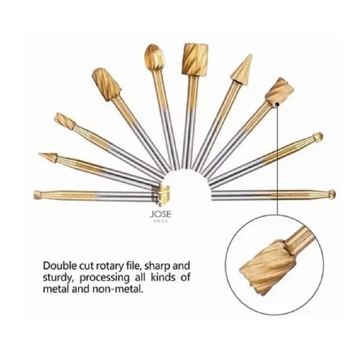 Kit Brocas Grabado Tallado En Madera Dremel Titanio