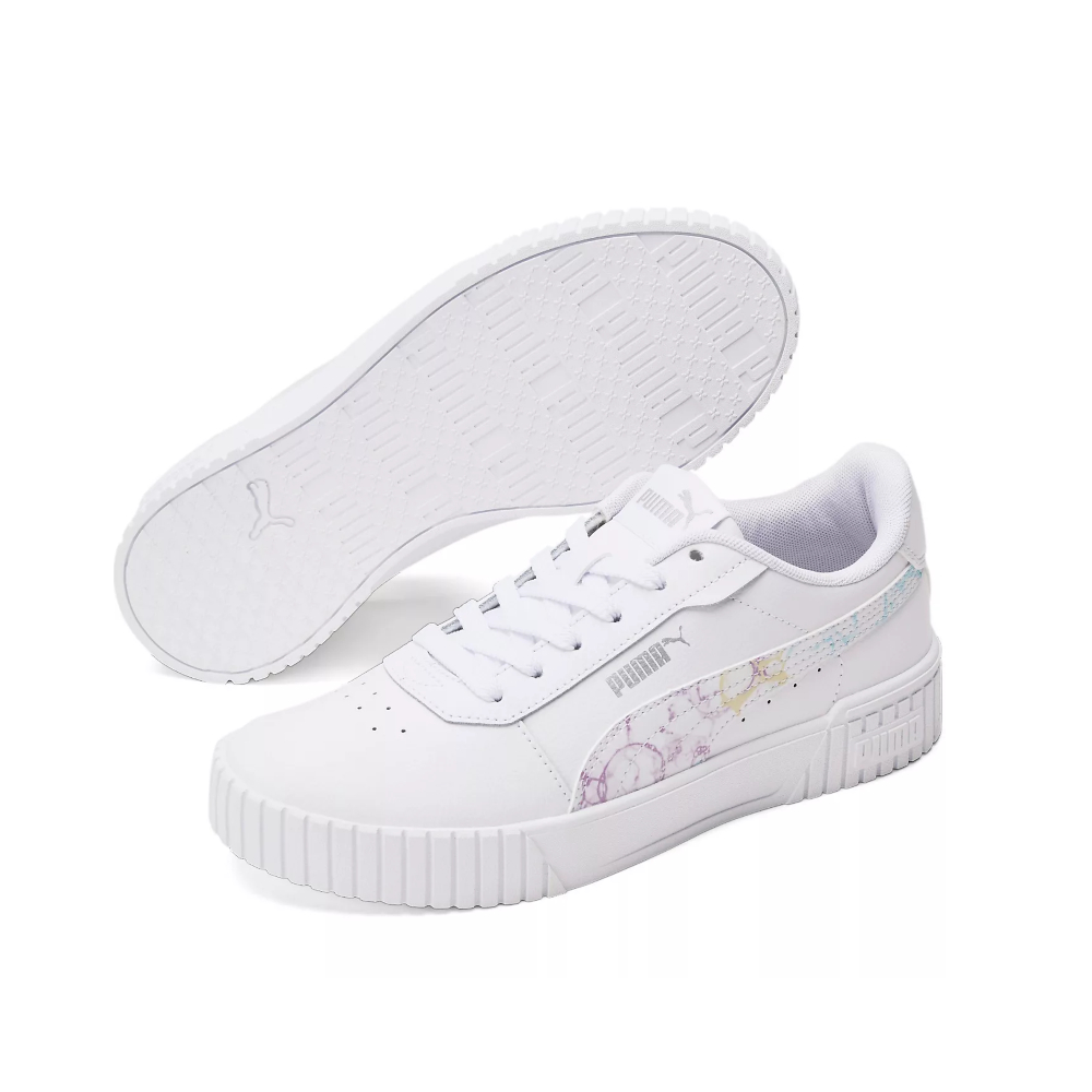 TENIS PUMA CARINA 2.0 BUBBLE DYE BLANCO-MUJER 388507 01
