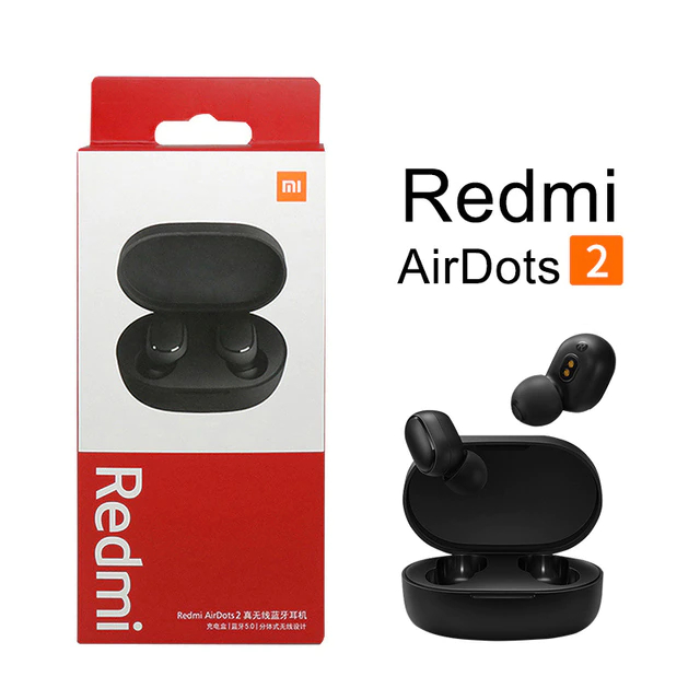 Xiaomi Redmi AirDots 2 Audífonos inalámbricos, Bluetooth 5,0, auriculares internos estéreo con microfono