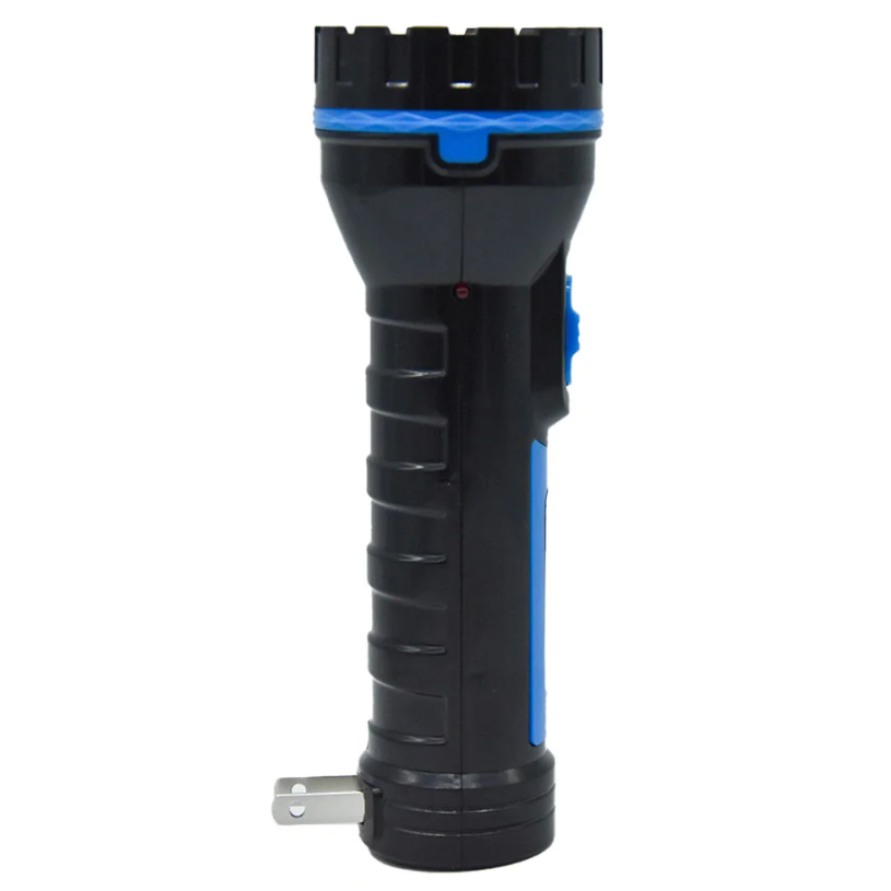 Lampara Recargable Portatil Linterna Led De Mano Luz Azul