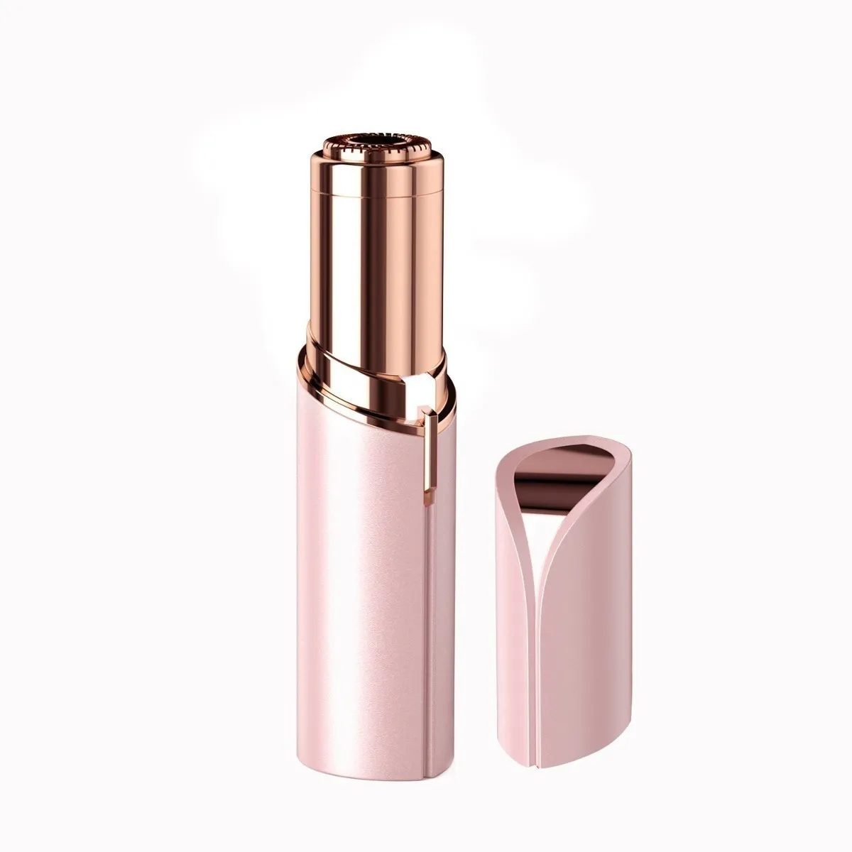 Depilador Facial Recargable Rosa Usb Portátil Rosa Gold