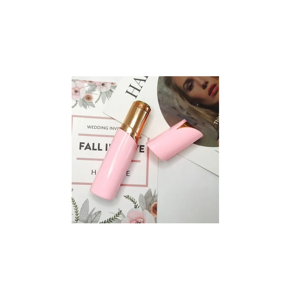 Depilador Facial Recargable Rosa Usb Portátil Rosa Gold