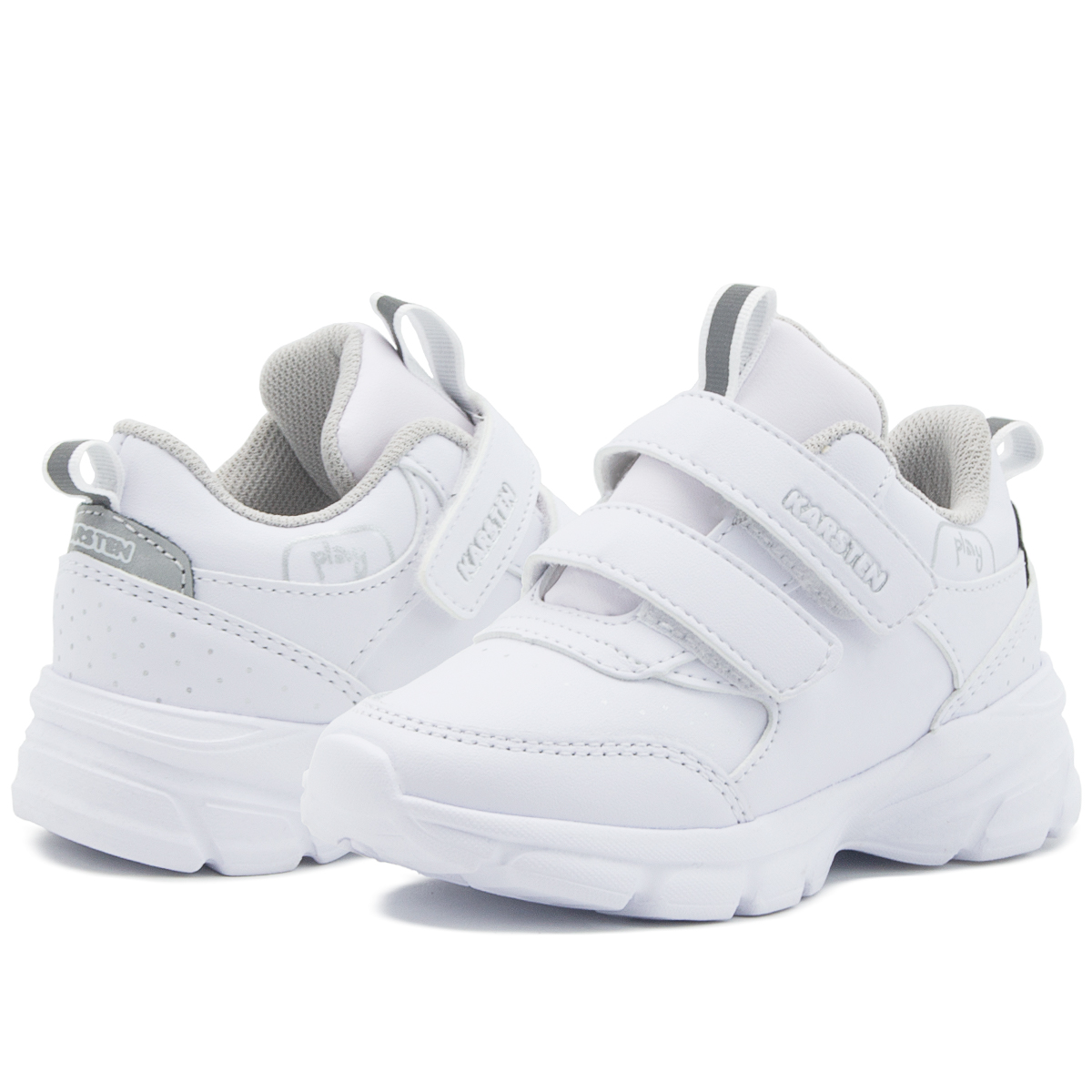 Tenis Bota Escolar Karsten Velcro Unisex Suela Eva 15-26