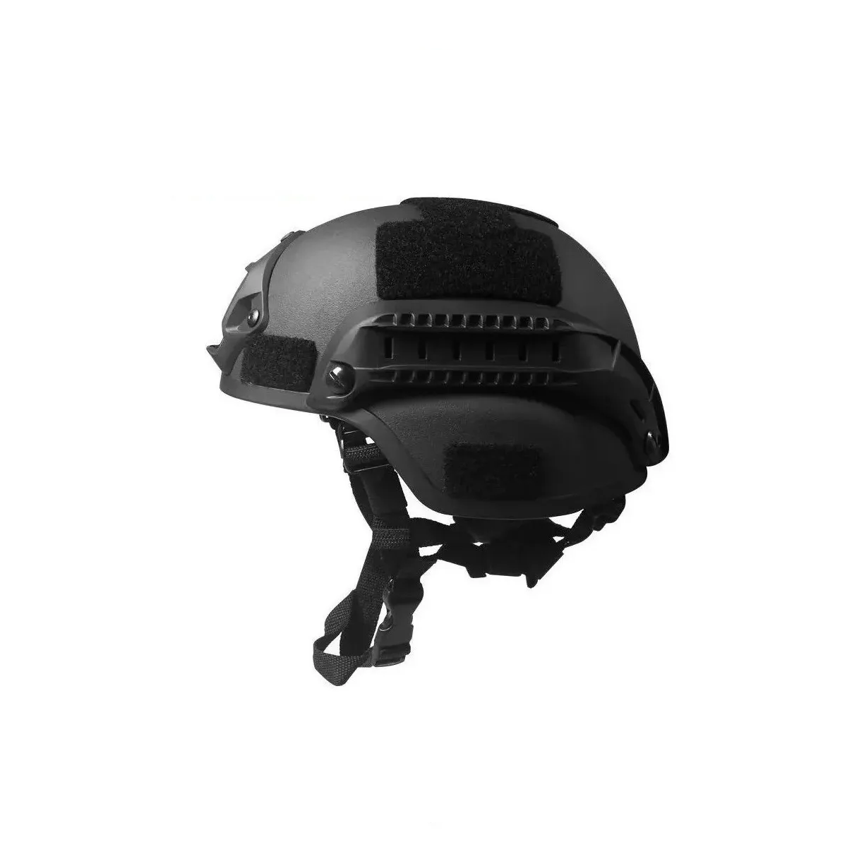 Casco De Protección De Campo Tactico Militar Negro