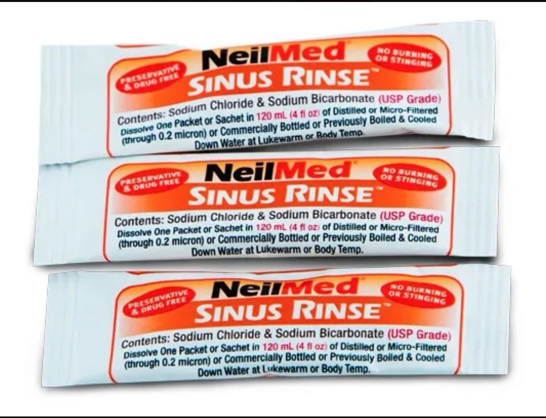 NeilMed Sinus Rinse Infantil Kit C/30 Sobres Premezclados (120mL)
