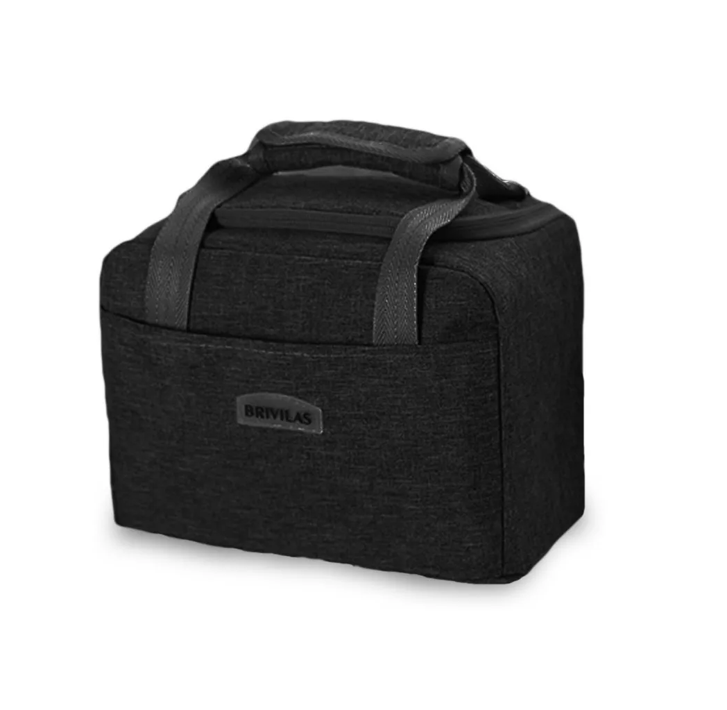 Lonchera Térmica Portátil De Gran Capacidad Negra