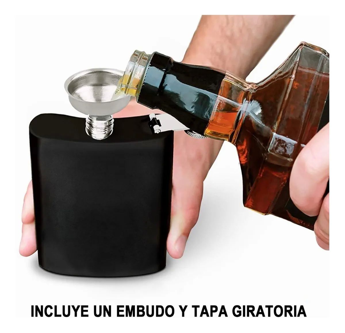 Licorera Y Ánfora De Bolsillo De 8 Onzas