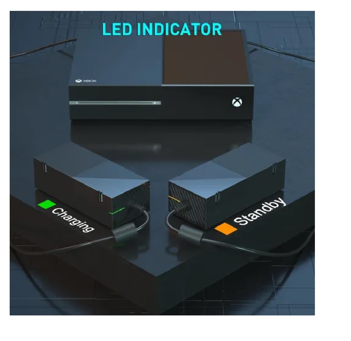 Ladrillo De Fuente De Alimentación Para Xbox One Compatible