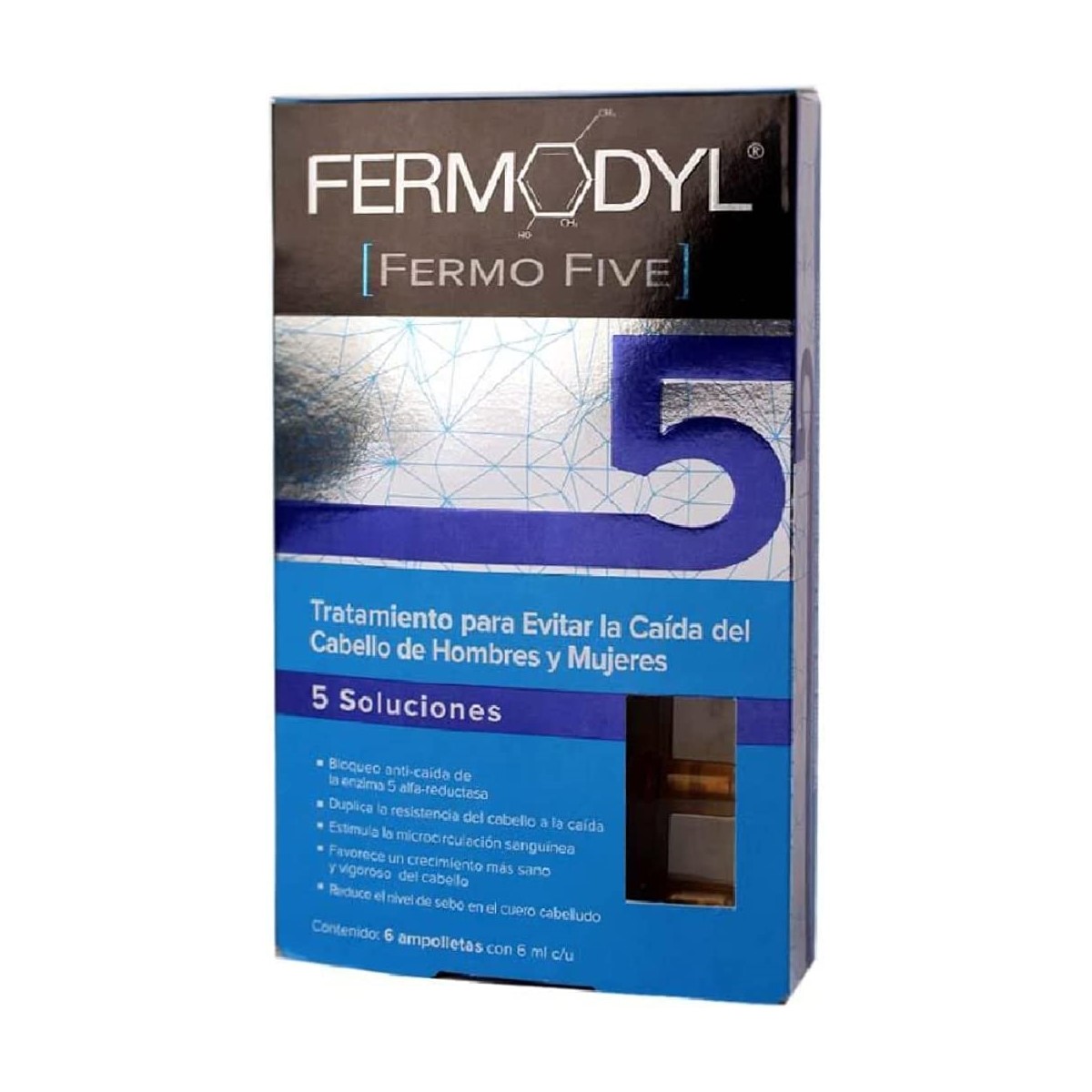 Fermodyl Ampolletas Fermo Five 6x6 ml